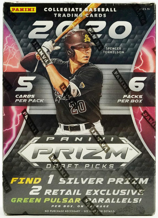 2020 Panini Prizm Draft Picks Baseball Blaster Box