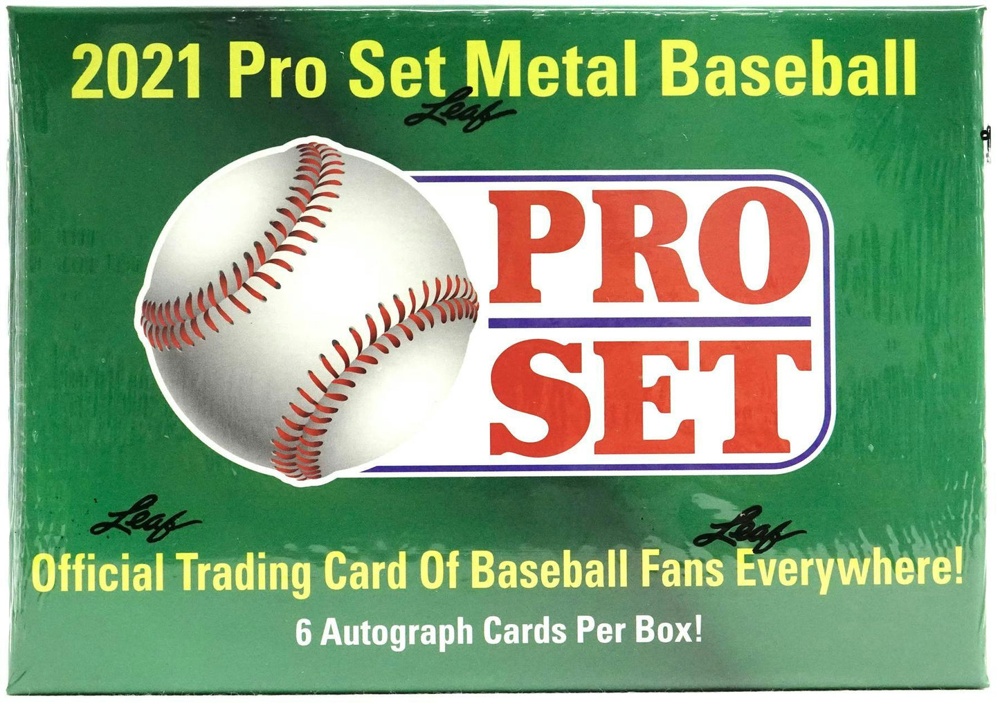 2021 Leaf Pro Set Metal Baseball Box