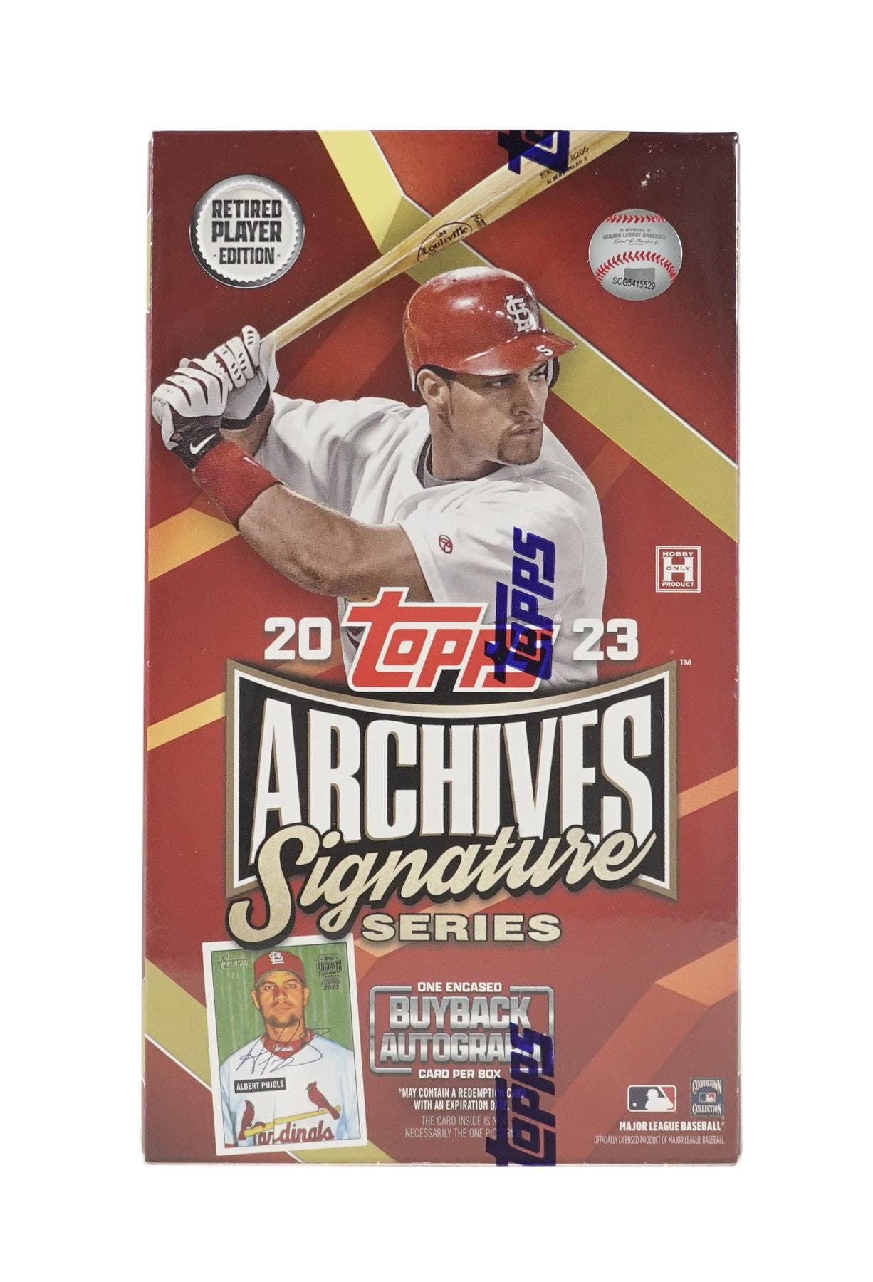 2023 Topps Archives Signature Series Baseball Retired Player Edition Hobby Box