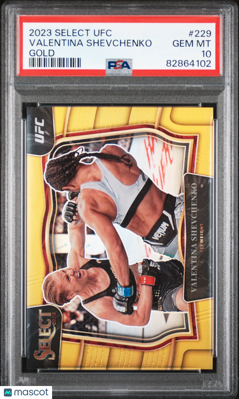 Valentina Shevchenko 2023 Panini Select UFC #229 PSA 10