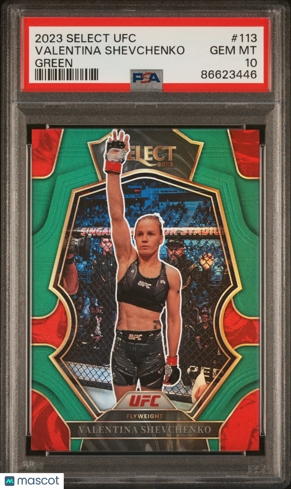 Valentina Shevchenko 2023 Panini Select UFC #113 PSA 10