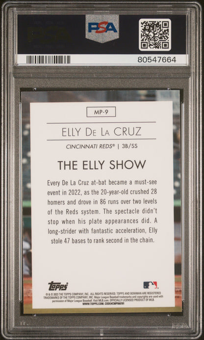 Elly De La Cruz 2023 Bowman Modern Prospects #mp9 Psa 9
