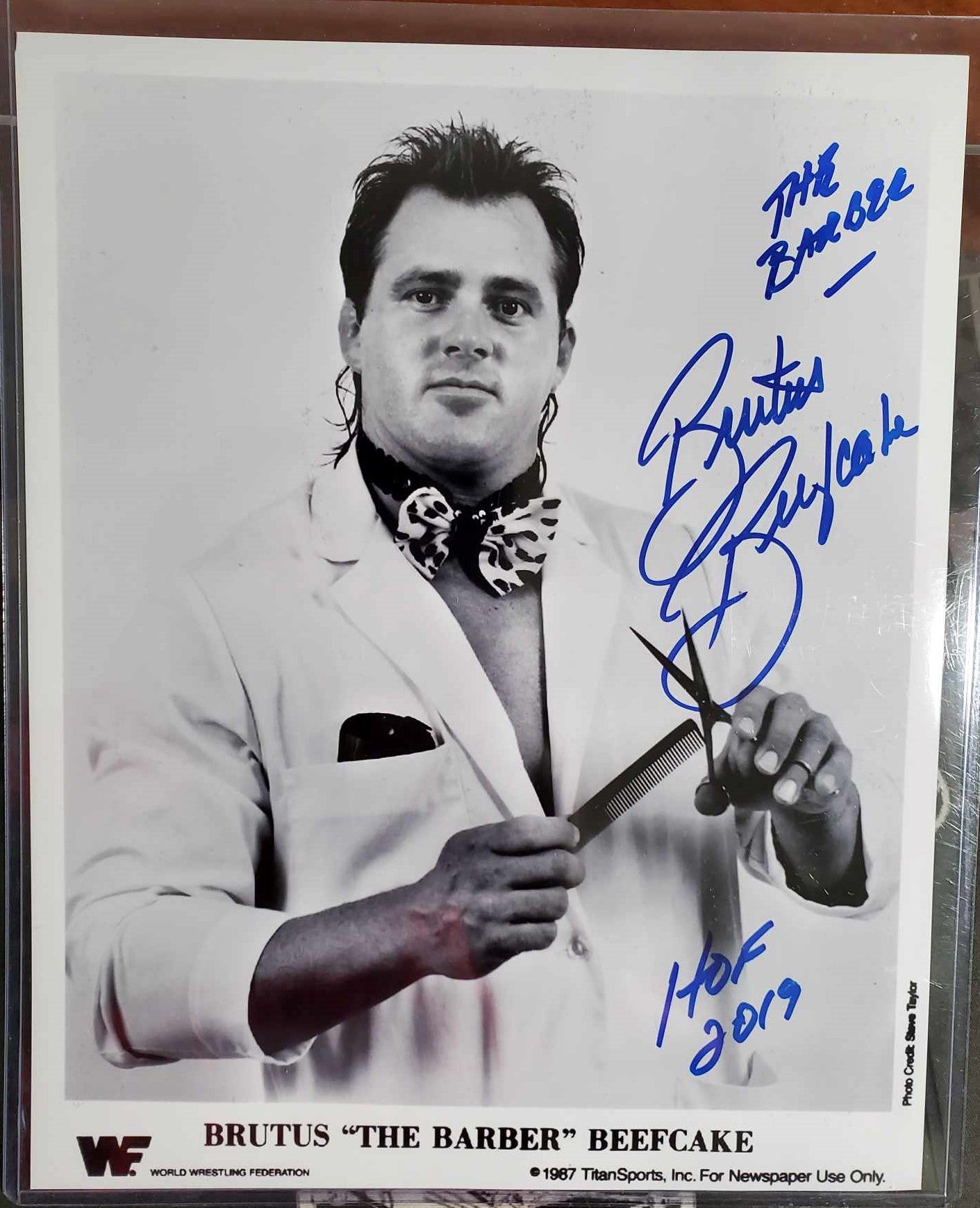 Brutus Beefcake Wrestling Autographs Photos Breakers Club